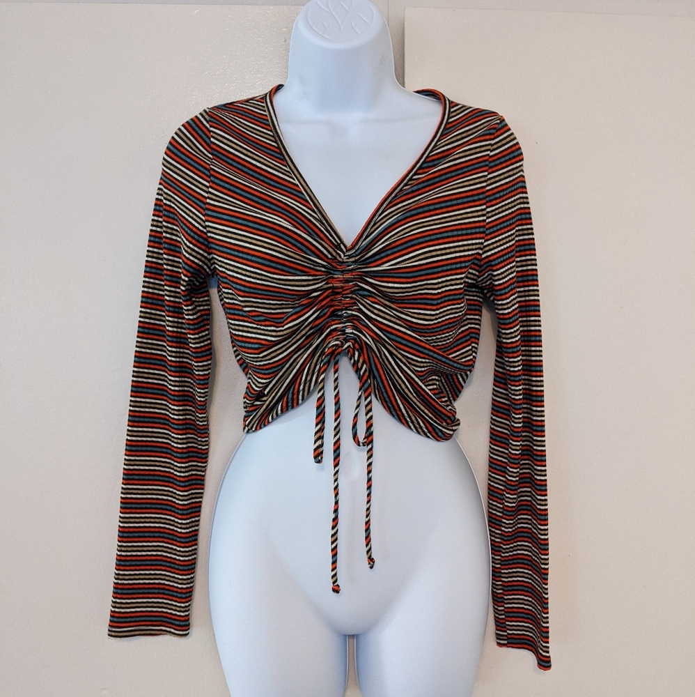 Live in the Moment Adjustable Crop Top Size L